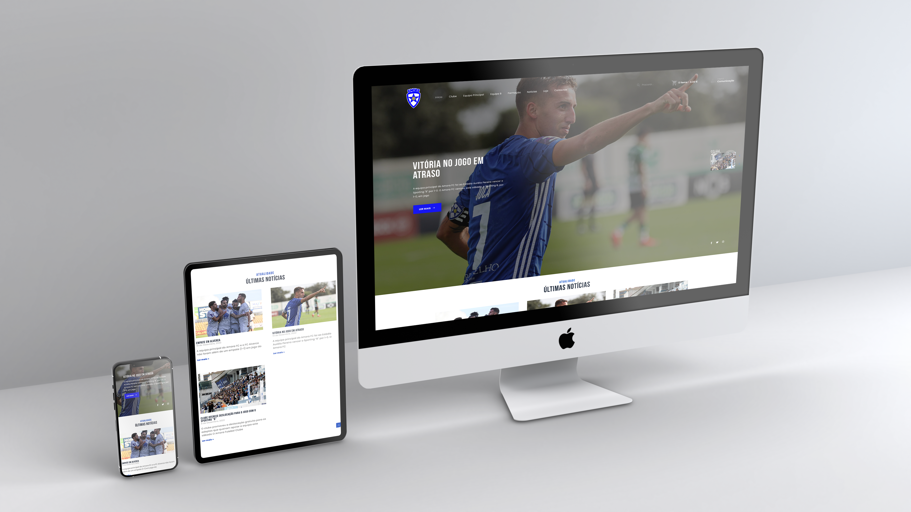 Amora FC – Website